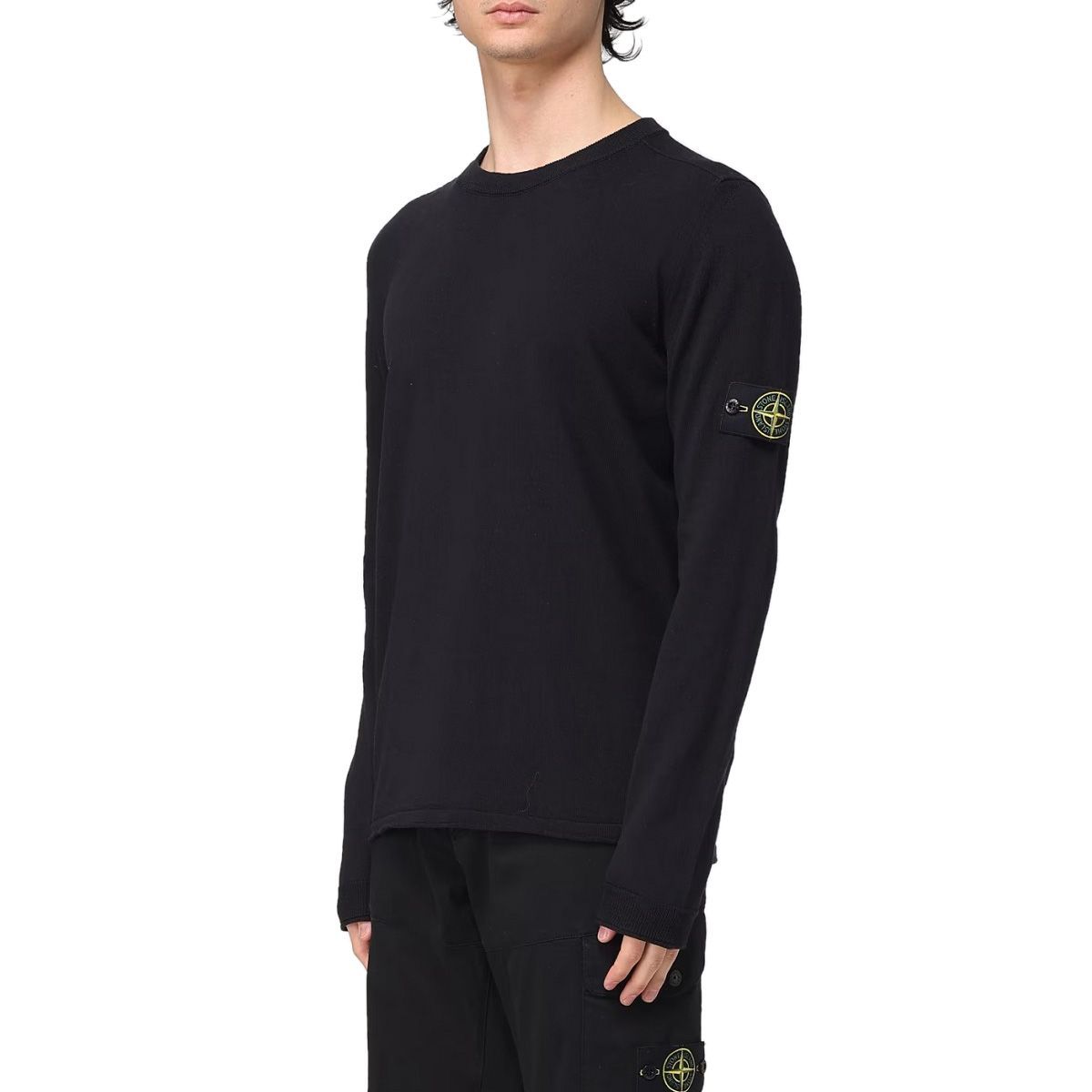 40 STONE ISLAND ストーンアイランド K1S15 5100062 S00B9 V0020 ネイビー サマーニット セーター size M