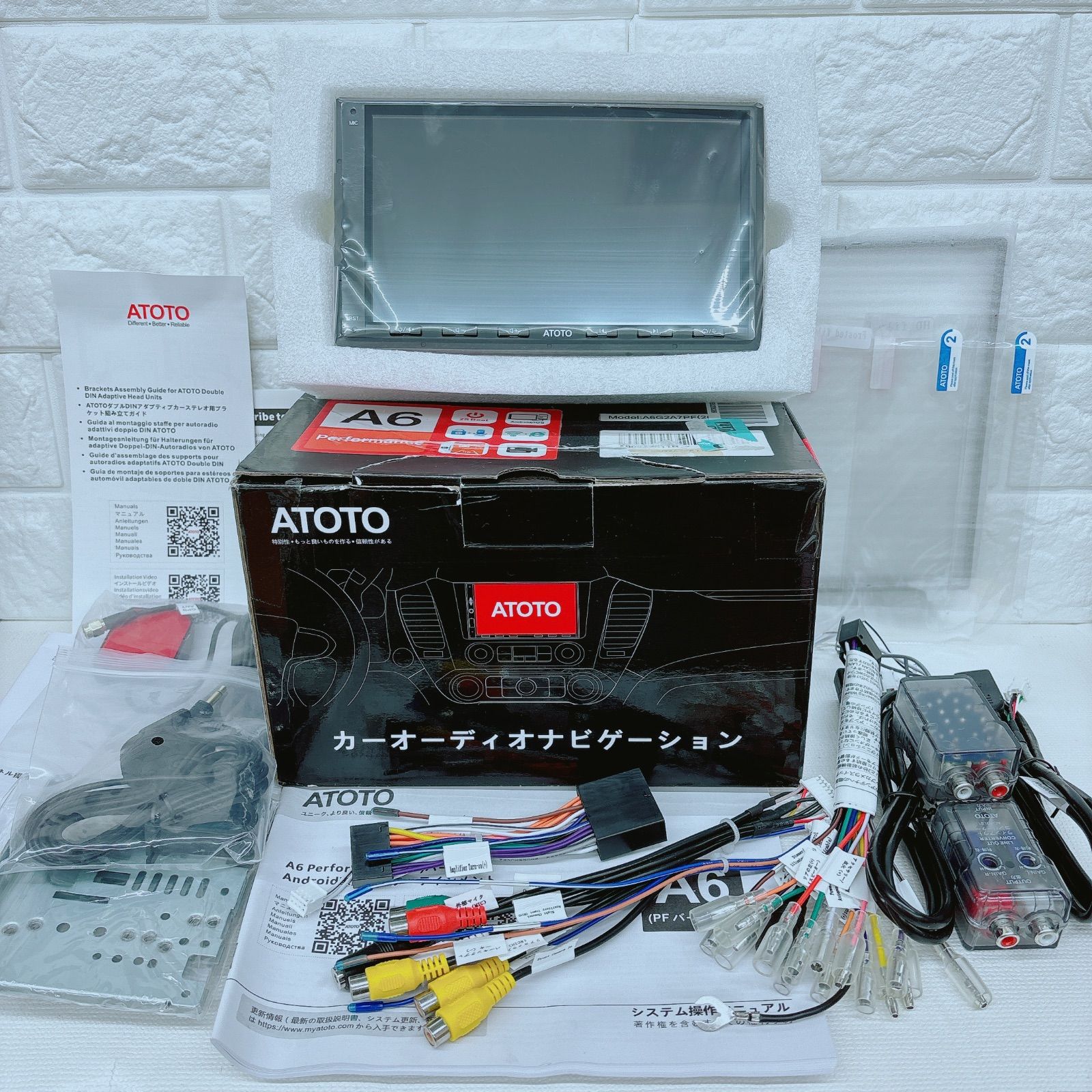 未使用品 ATOTO カーオーディオ ナビ A6 Performance（値下げしました 
