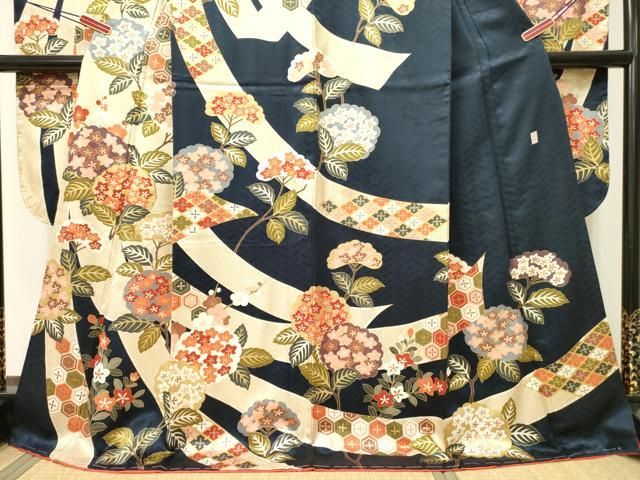 502z5〇吉澤友禅 吾妻徳穂 振袖 金駒刺繍 地紋〇成人式 結婚式 十三参り 502z5〇吉澤友禅 吾妻徳穂 振袖 金駒刺繍 地紋〇成人式 結婚