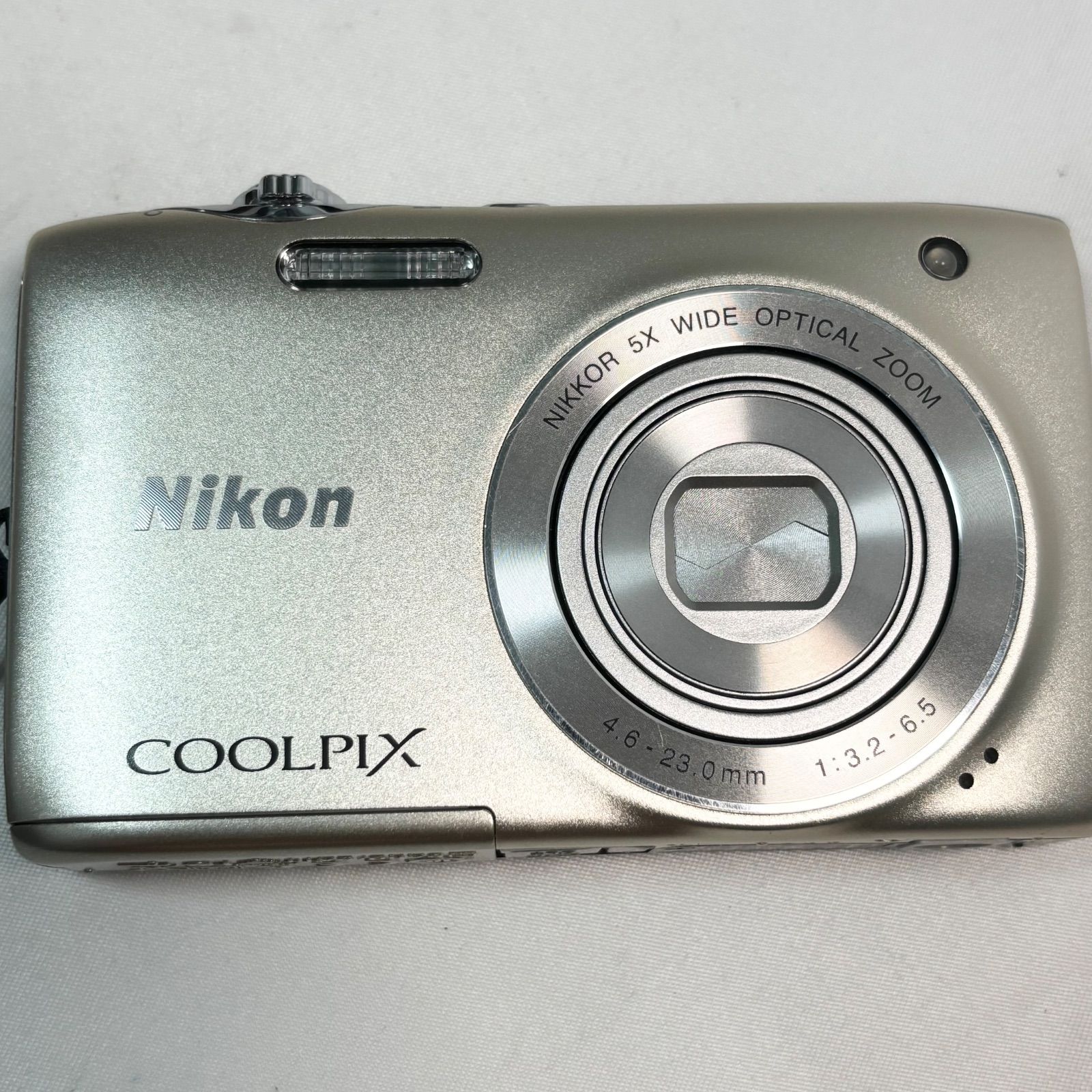送料無料】Nikon/ニコン/COOLPIX/クールピクス/S3100/シルバー 