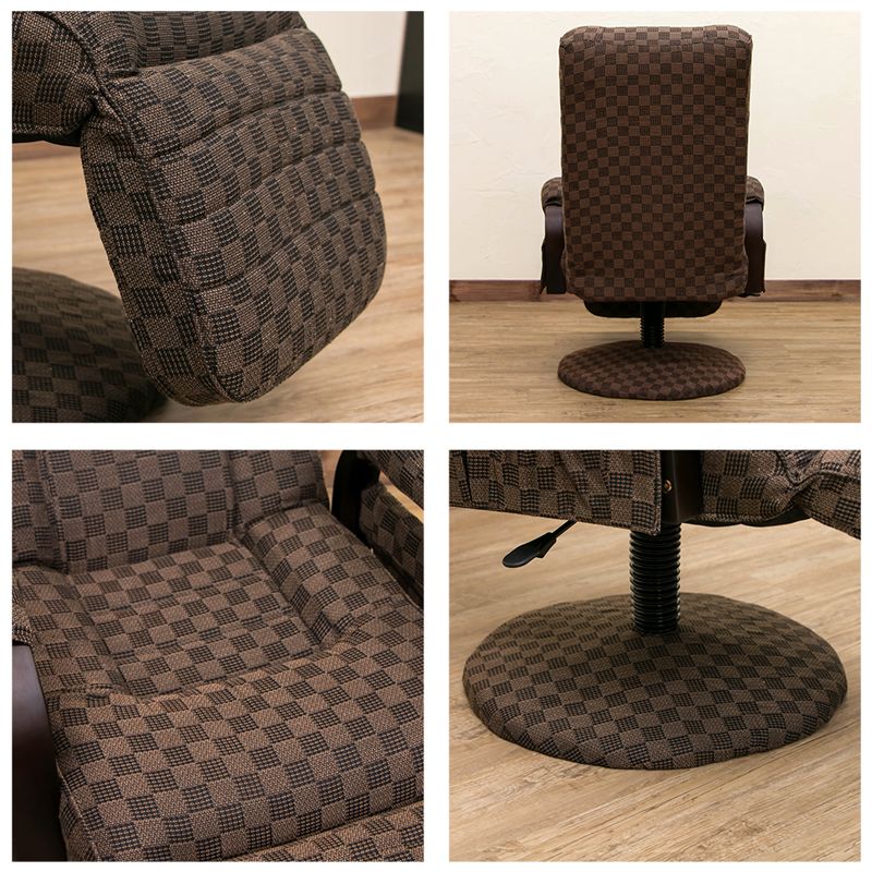 昇降式リクライニングチェア フット付き