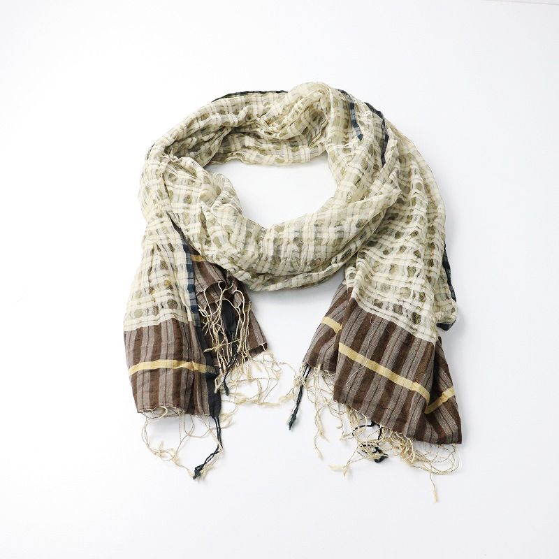 ヨーガンレール JURGEN LEHL シルクコットン ストール 大判 JURGEN