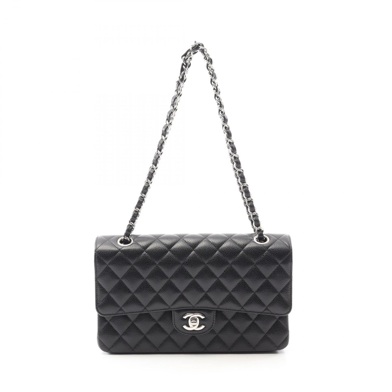 シャネル CHANEL ショルダーバッグ マトラッセ Wフラップ AO1112