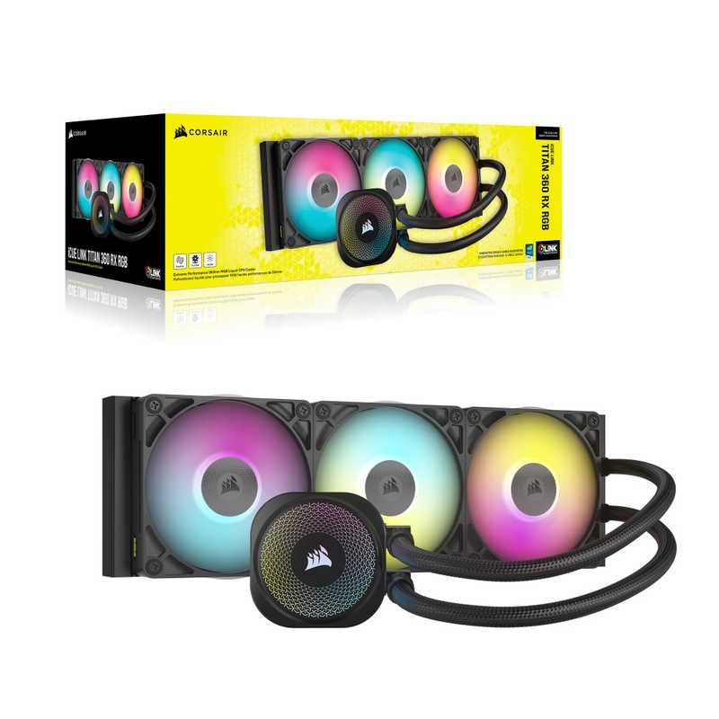 未開梱 コルセア CORSAIR iCUE LINK TITAN 360 RX RGB CW-9061018-WW