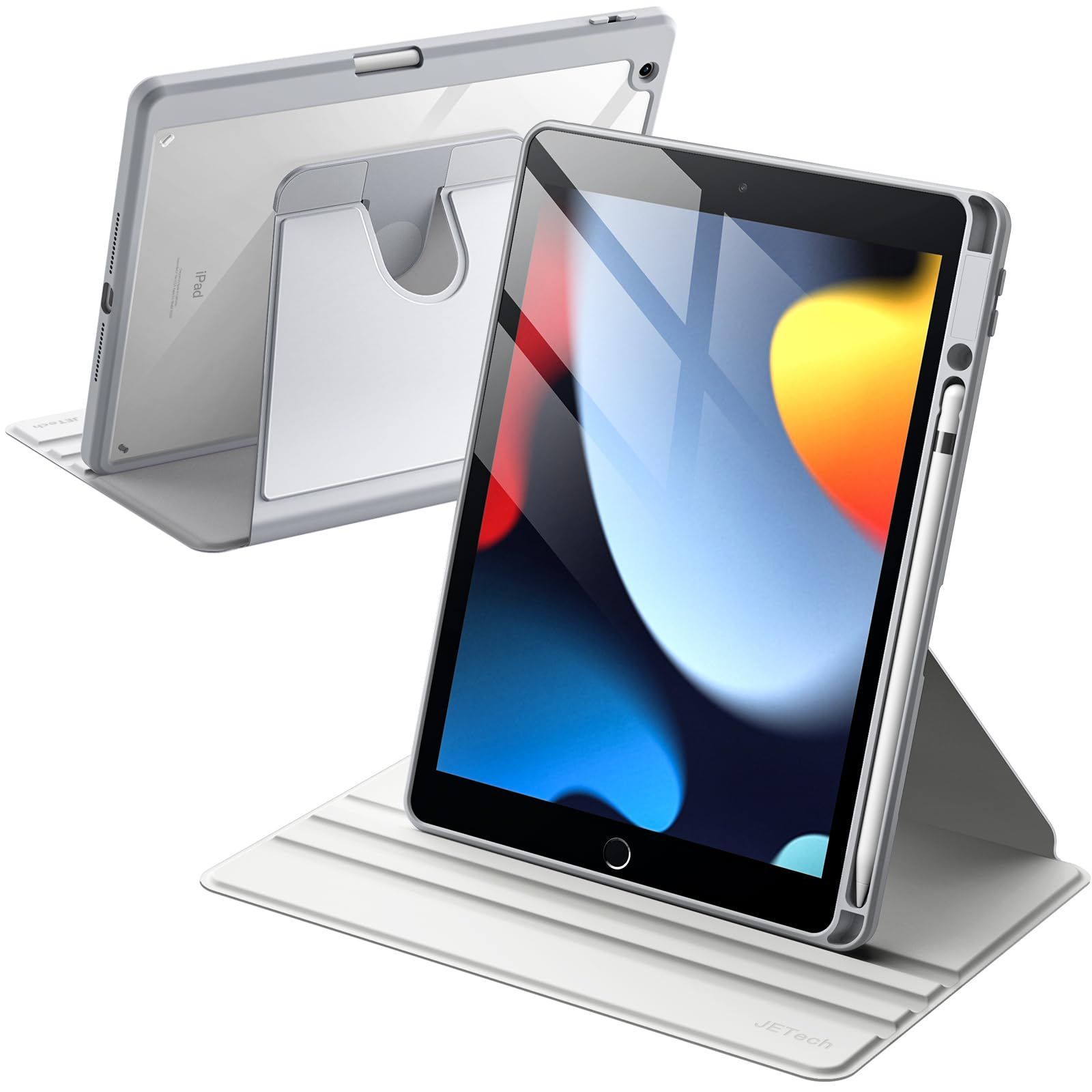 iPadケース シルバー 9.8.7世代 こわい iPadケース シルバー 9.8.7世代 こわい