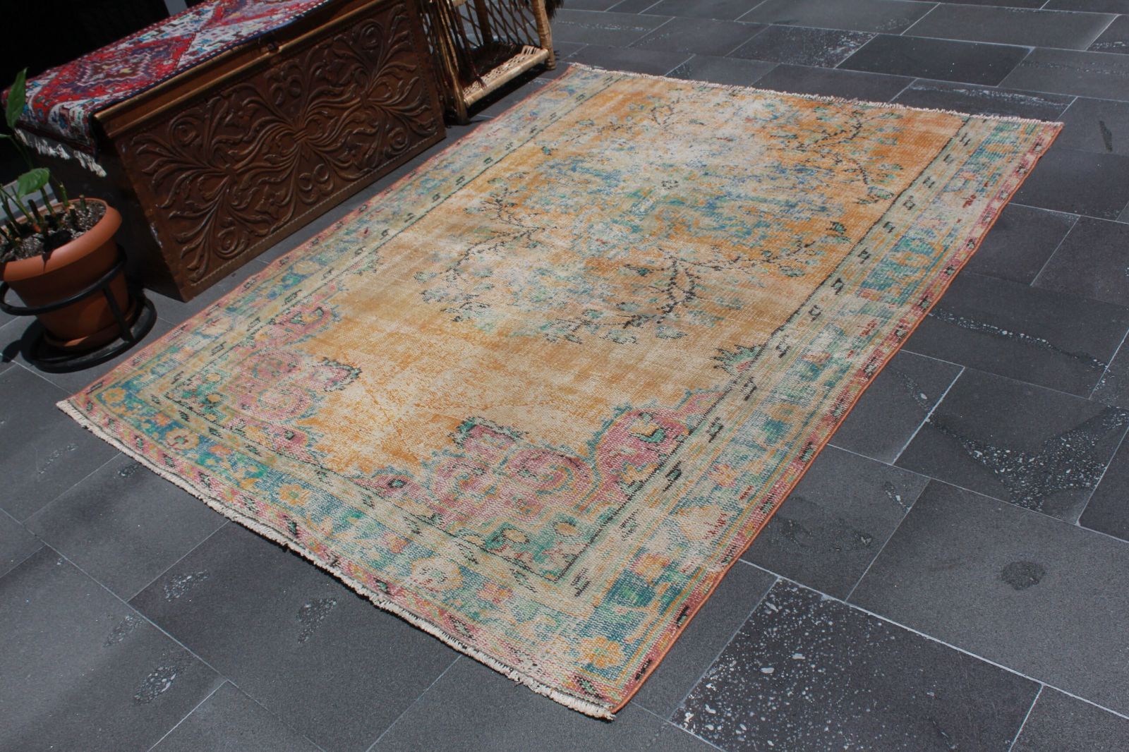 トライバルラグ ヴィンテージラグ コーカサスラグ クルド族