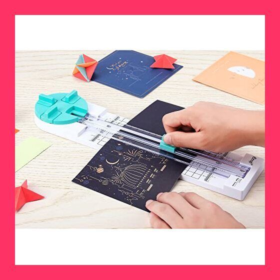 5.5 x 8.5 クラフトブランククラフトカードストック、50枚厚紙 - 80ポンドのフラットカードストックプリンター用紙、DIY 白紙カード, 0.48mm (500枚) - Entrust ストア