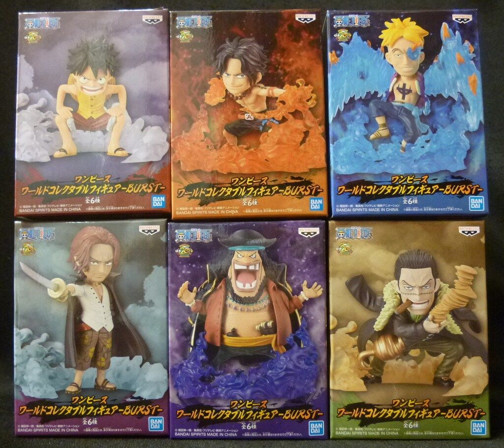 BANDAI SPIRITS WCF BURST ワンピース 全6種セット