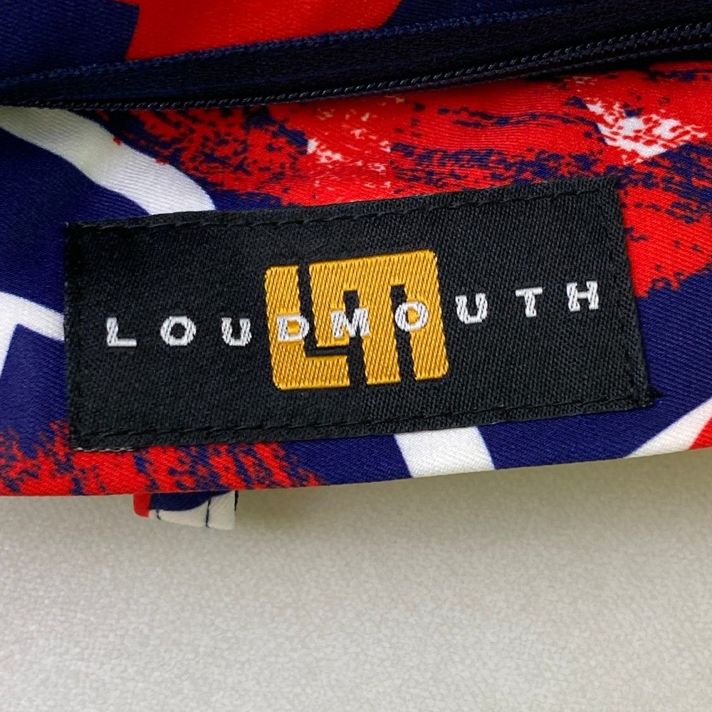 サイズ：XL LOUD MOUTH ラウドマウス  ロングパンツ Scribble Hearts Navy ネイビー系 [240101457225] ゴルフウェア メンズ ストスト LOUD MOUTH ラウドマウス ロングパンツ Scribble Hearts Navy