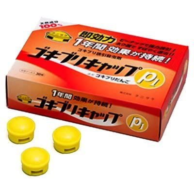 タニサケ 殺虫剤 ゴキブリキャップP1 30個入&times;2個セット 