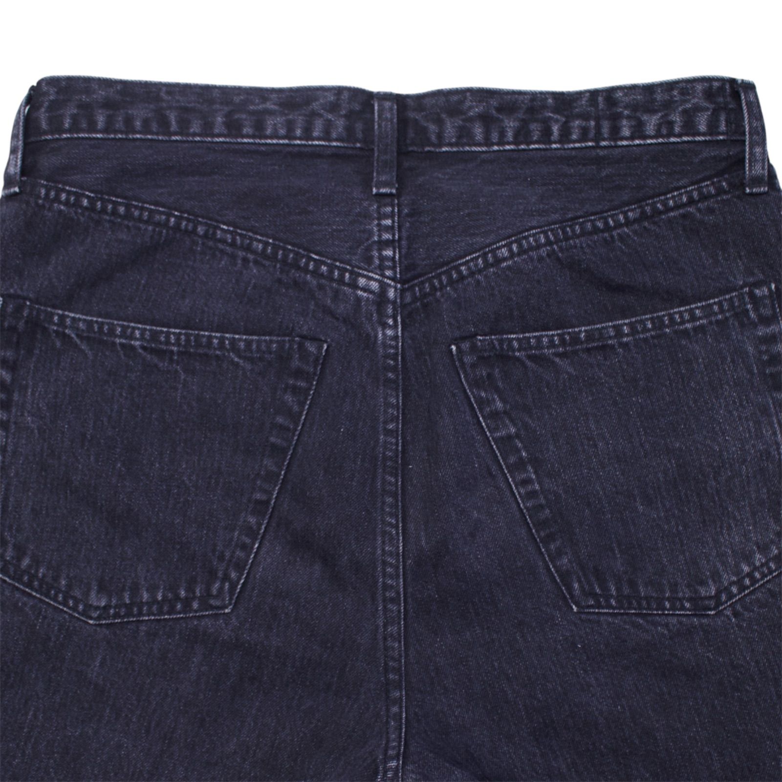 UNUSED アンユーズド UW1088 13oz Ripped Black Denim Pants ダメージ 