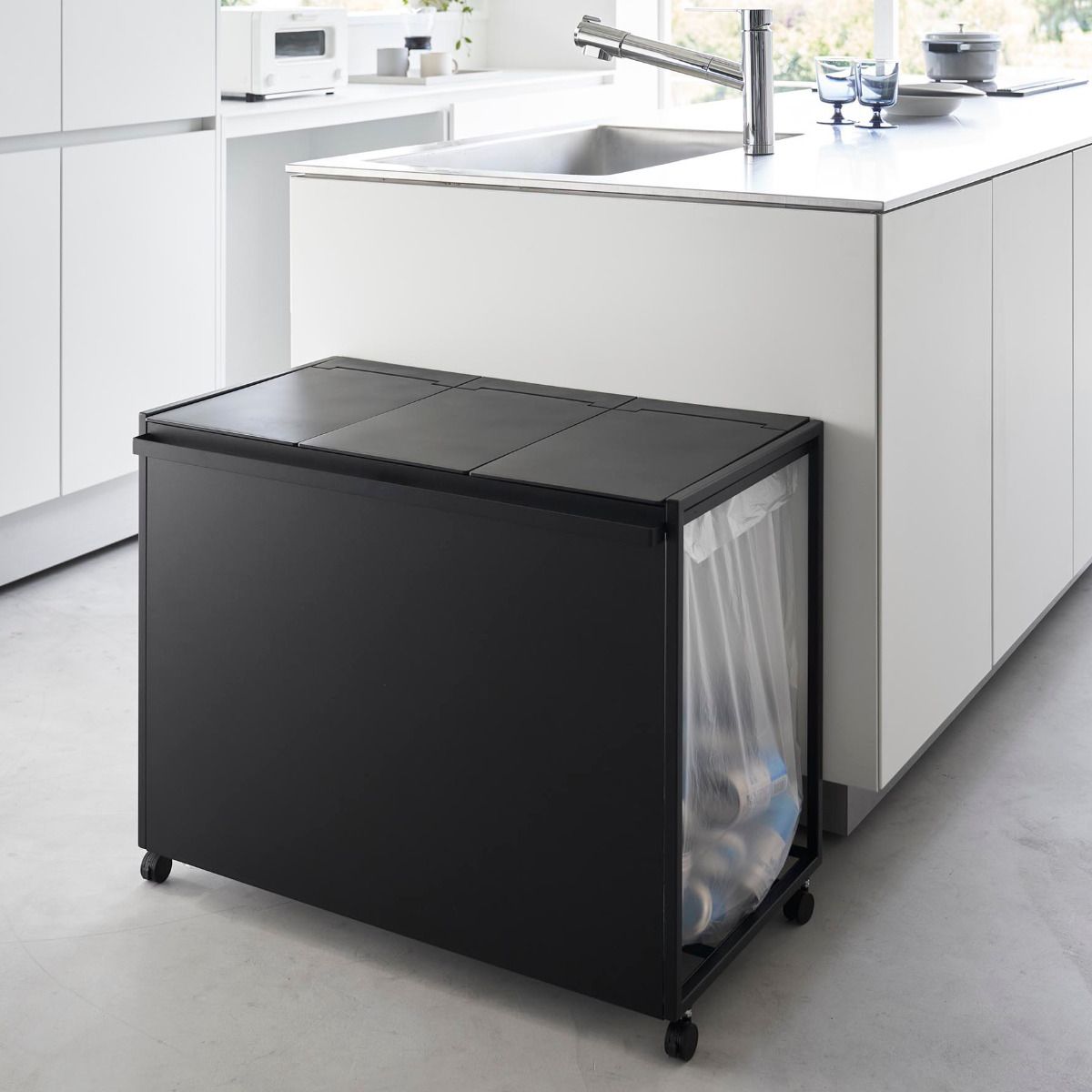 ダストワゴン フタ付き