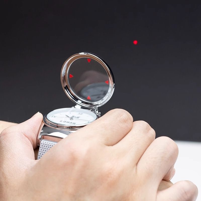 海外限定】 レーザーポインター機能付き 名探偵コナン 腕時計