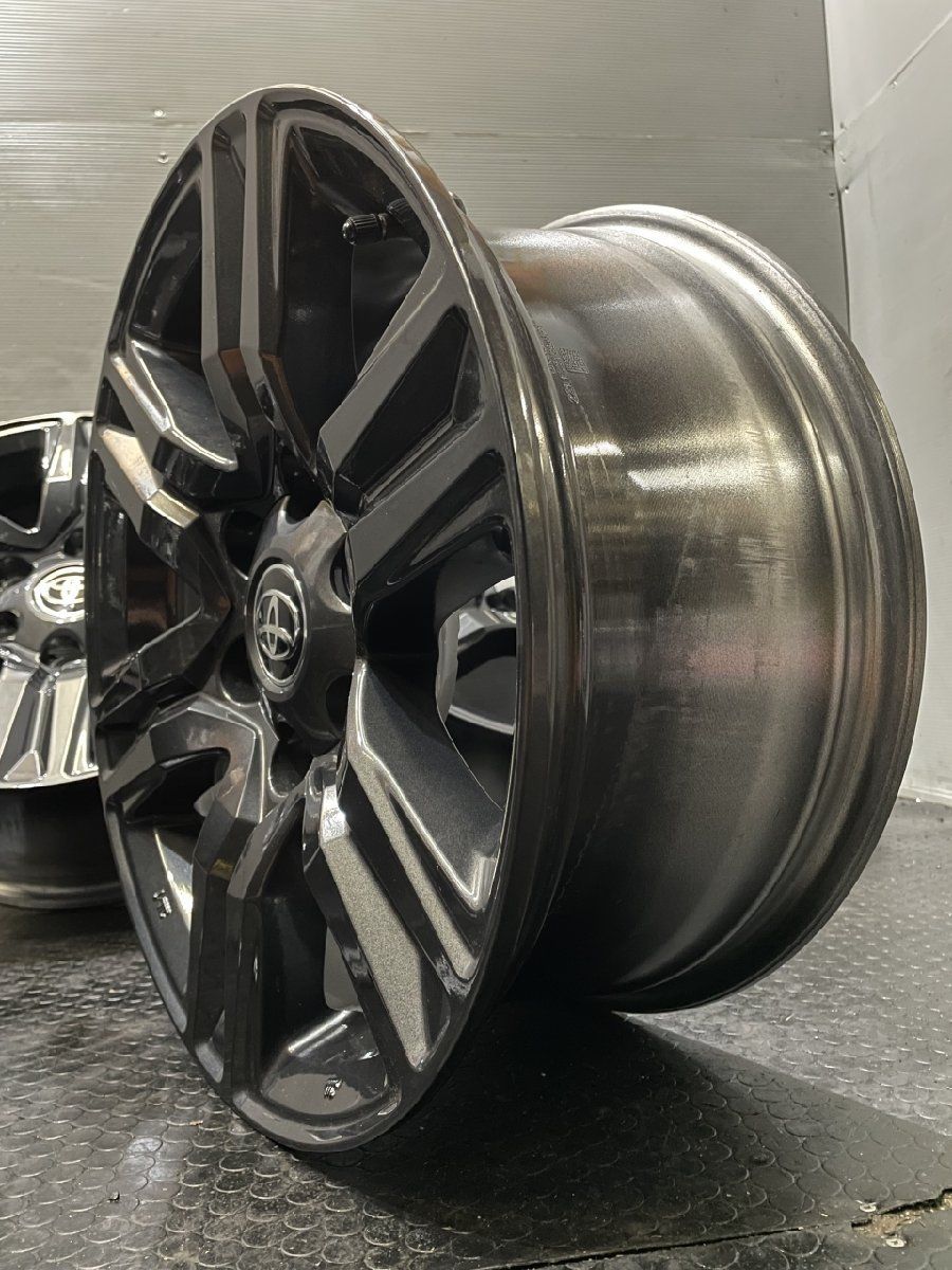 Y*o様 （新車外し)トヨタ ハイラックス 後期 純正 ハイエース 17インチ ほぼ新車外し】トヨタ ハイラックス 後期 純正 17in 7.5J +30
