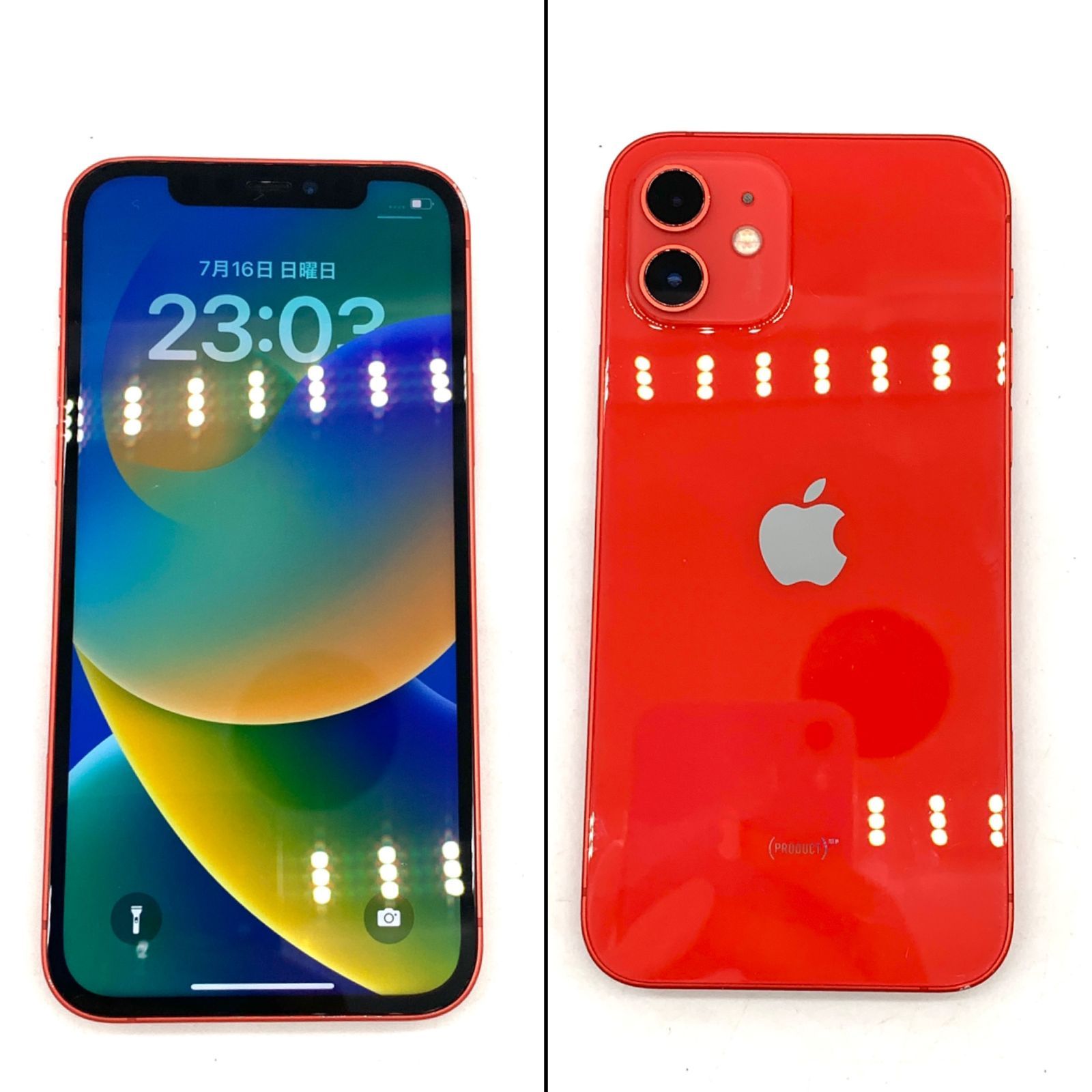ジャンク品 iPhone7 PRODUCT RED 128GB - スマートフォン本体