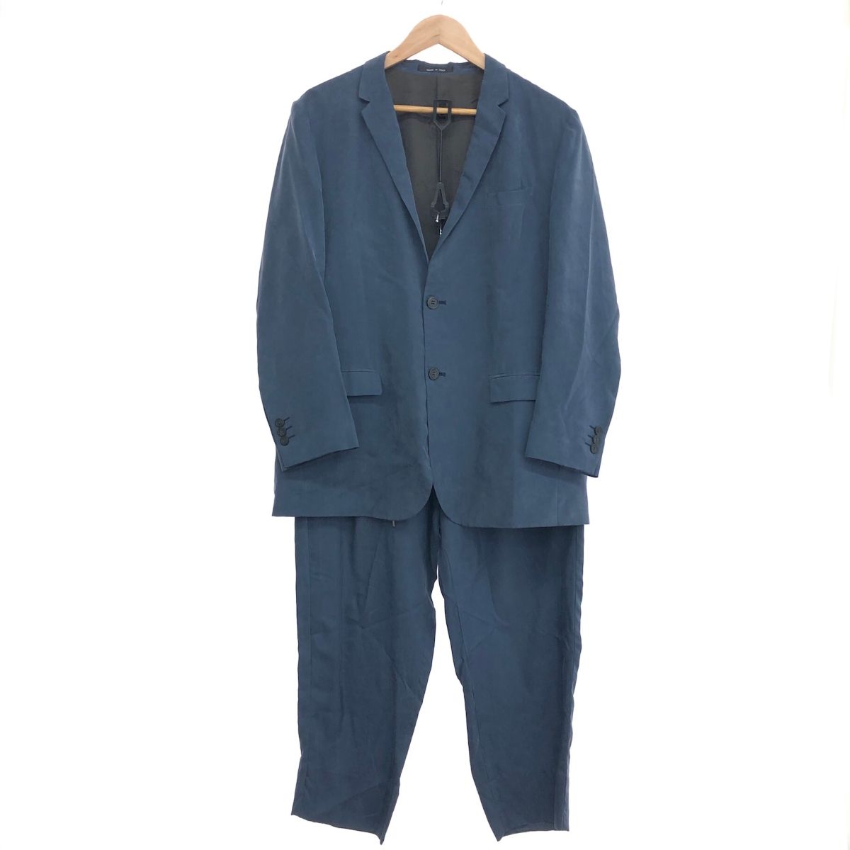 良好 ESTNATION エストネーション SUPER100'S チェック 段返り3B