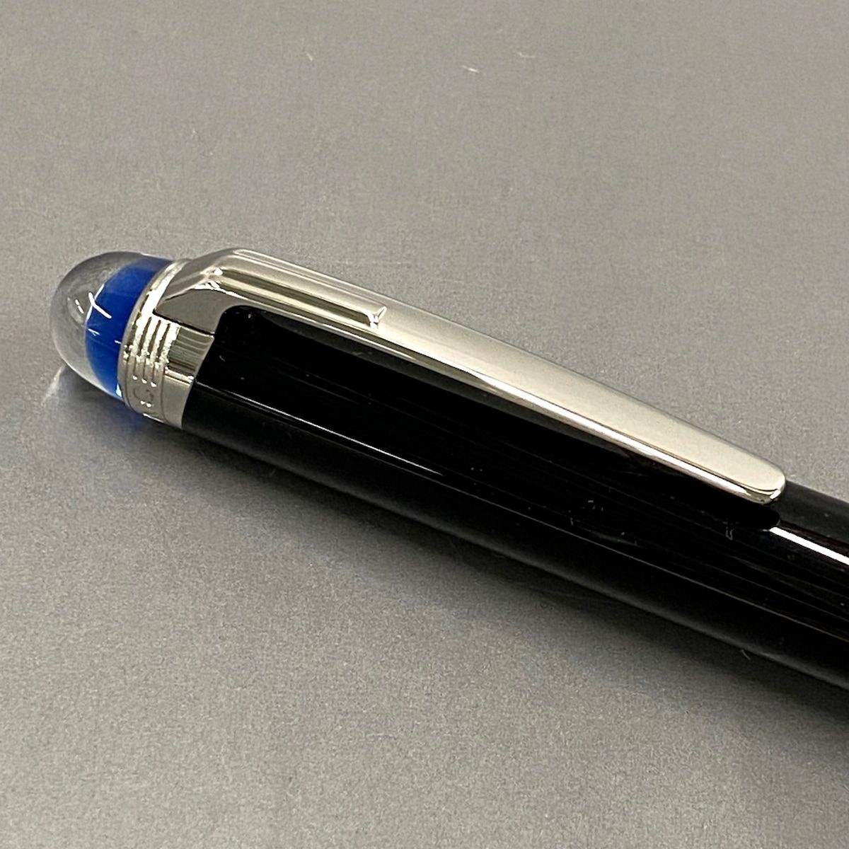 MONTBLANC(モンブラン) ボールペン美品 スターウォーカー 132509 黒×シルバー インクあり(黒) プラスチック×金属素材 - メルカリ