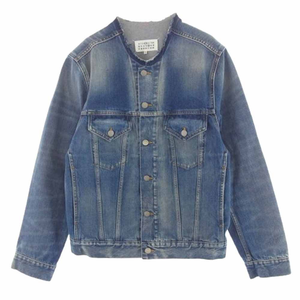 Maison margiela デニム メゾンマルジェラ ノーカラー デニム
