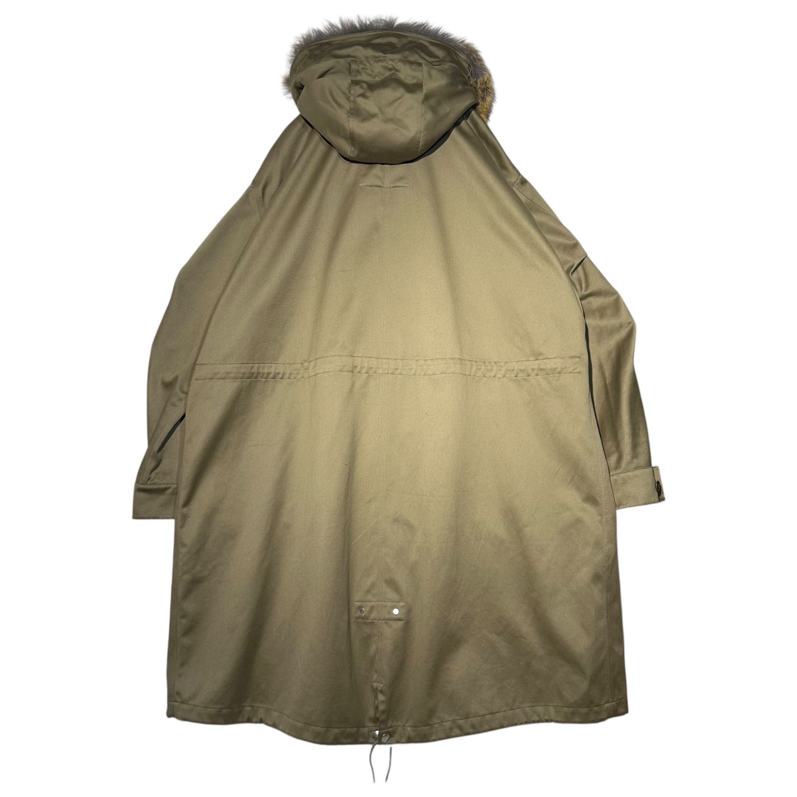 BURBERRY(バーバリー) Faux Fur And Cotton Parka フェイクファー