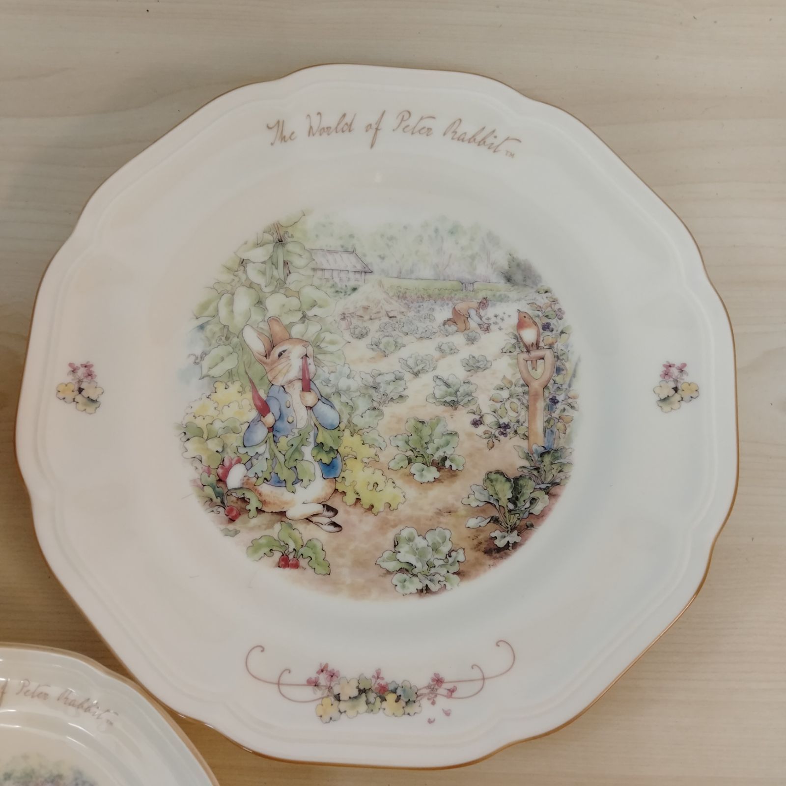 PETER RABBIT（TM） - ★限定1セットお値下げ26日迄★残り僅か☆ピーターラビット薔薇柄食器12点セット PETER RABBIT（TM） - ☆限定1セットお値下げ26日迄☆残り僅か