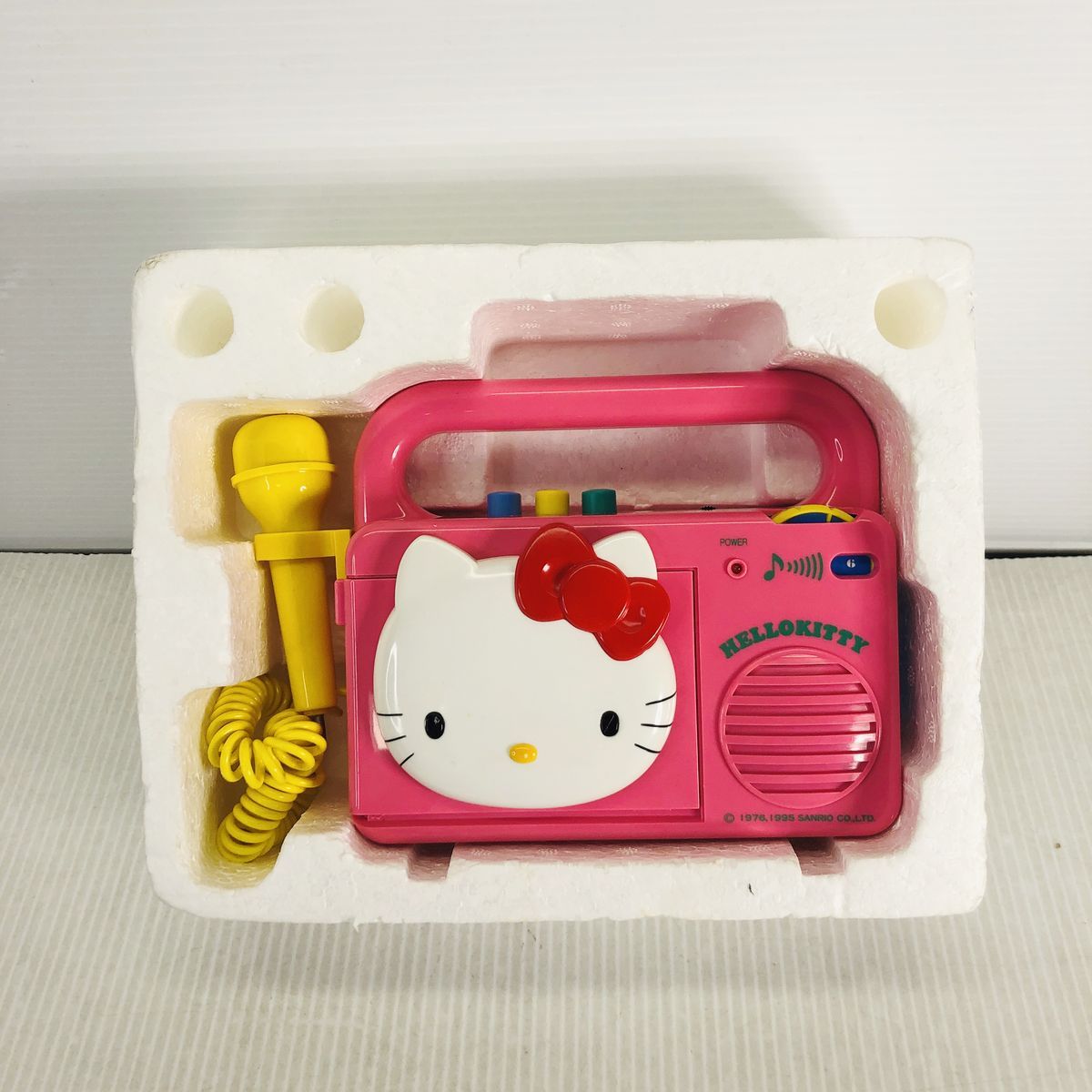未開封】TOHO ハローキティ うたってハッピー！ カセットプレーヤー