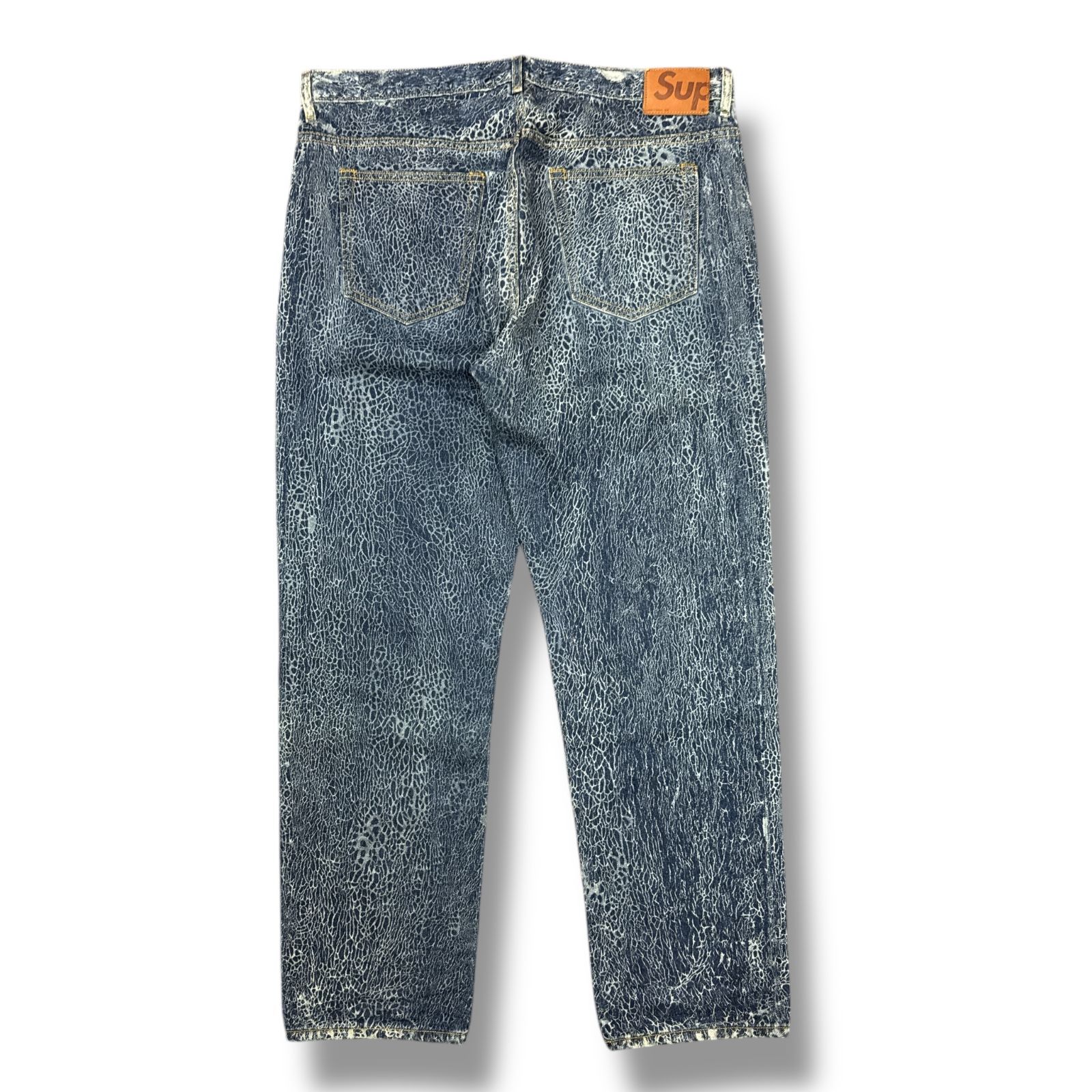 supreme デニム　ストレート SUPREME(シュプリーム) Washed processing straight denim pants