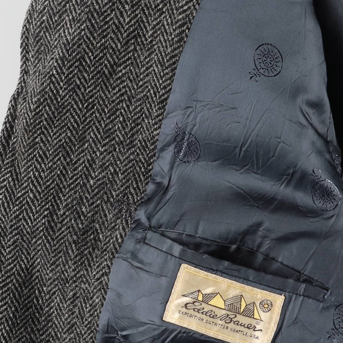古着 エディーバウアー Eddie Bauer Harris Tweed ハリスツイード へ