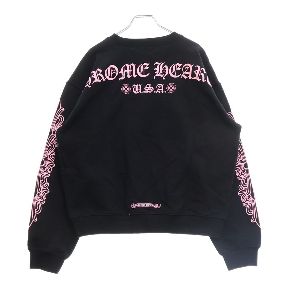 CHROME HEARTS (クロムハーツ) ×MATTY BOY SWEAT SHIRT FLORAL CROSS