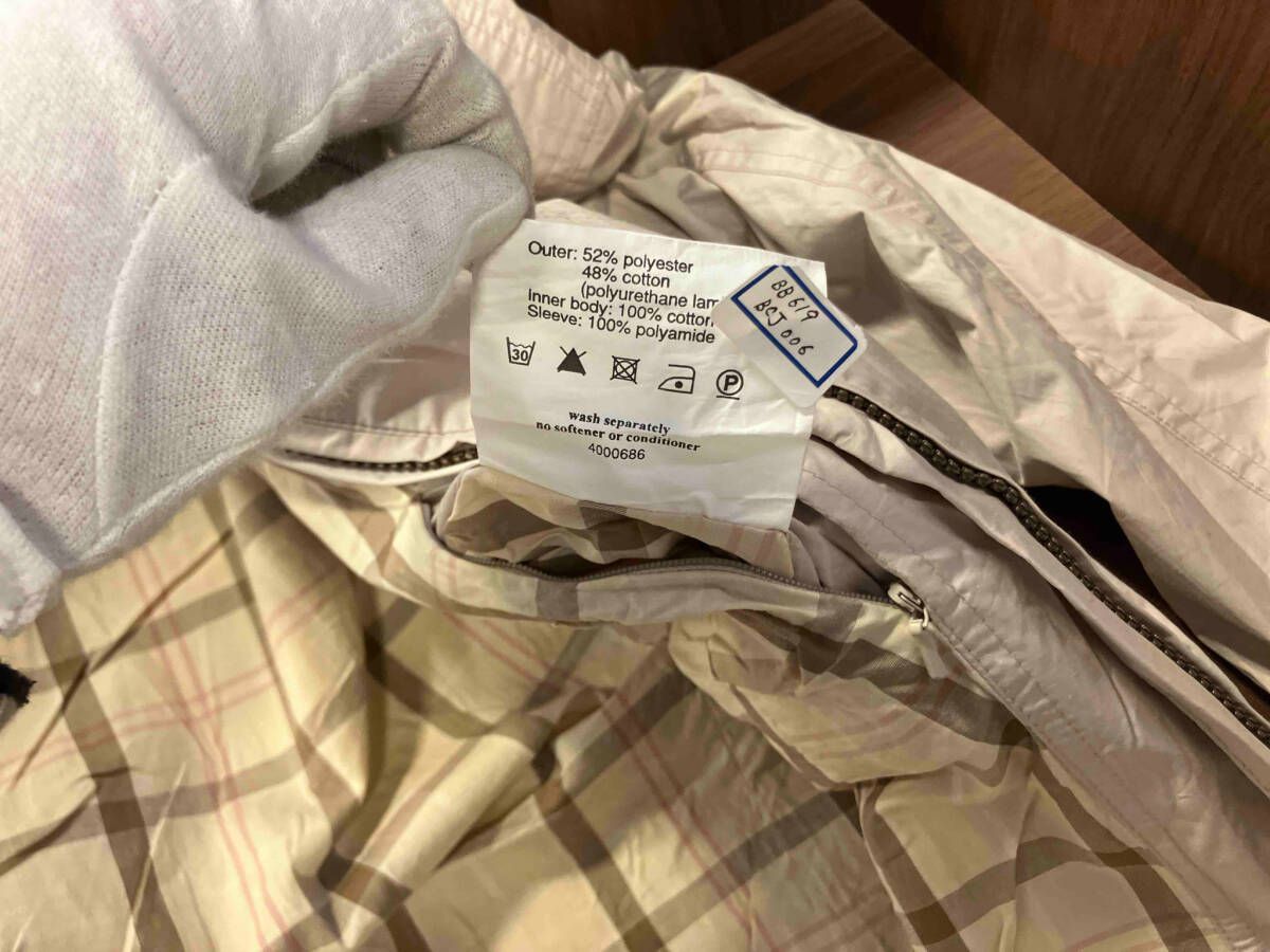 【試着のみ未使用】Barbour ベージュ カバーオール　定価46,000 Barbour カバーオール | 「別注」BLYTH ショートジャケット