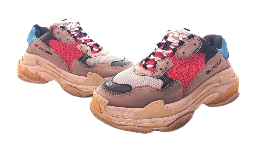 バレンシアガ BALENCIAGA TRIPLE S トリプル エス トリエス ローカット ダッド スニーカー 533883 メンズ靴 スニーカー マルチカラー 28.5cm 104-shoes65