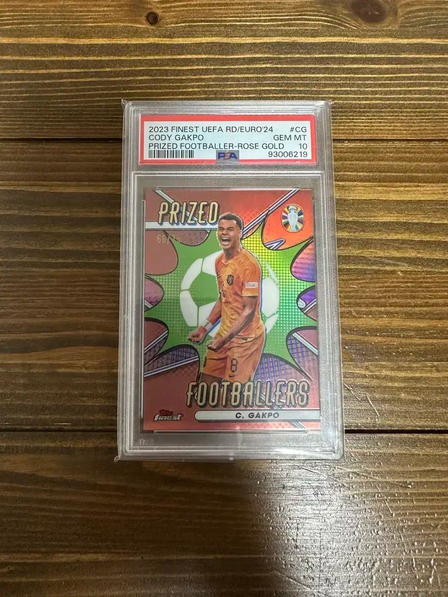 2025 TOPPS ファイネスト EURO24 コーデ 各포 75ハン HAN PSA10