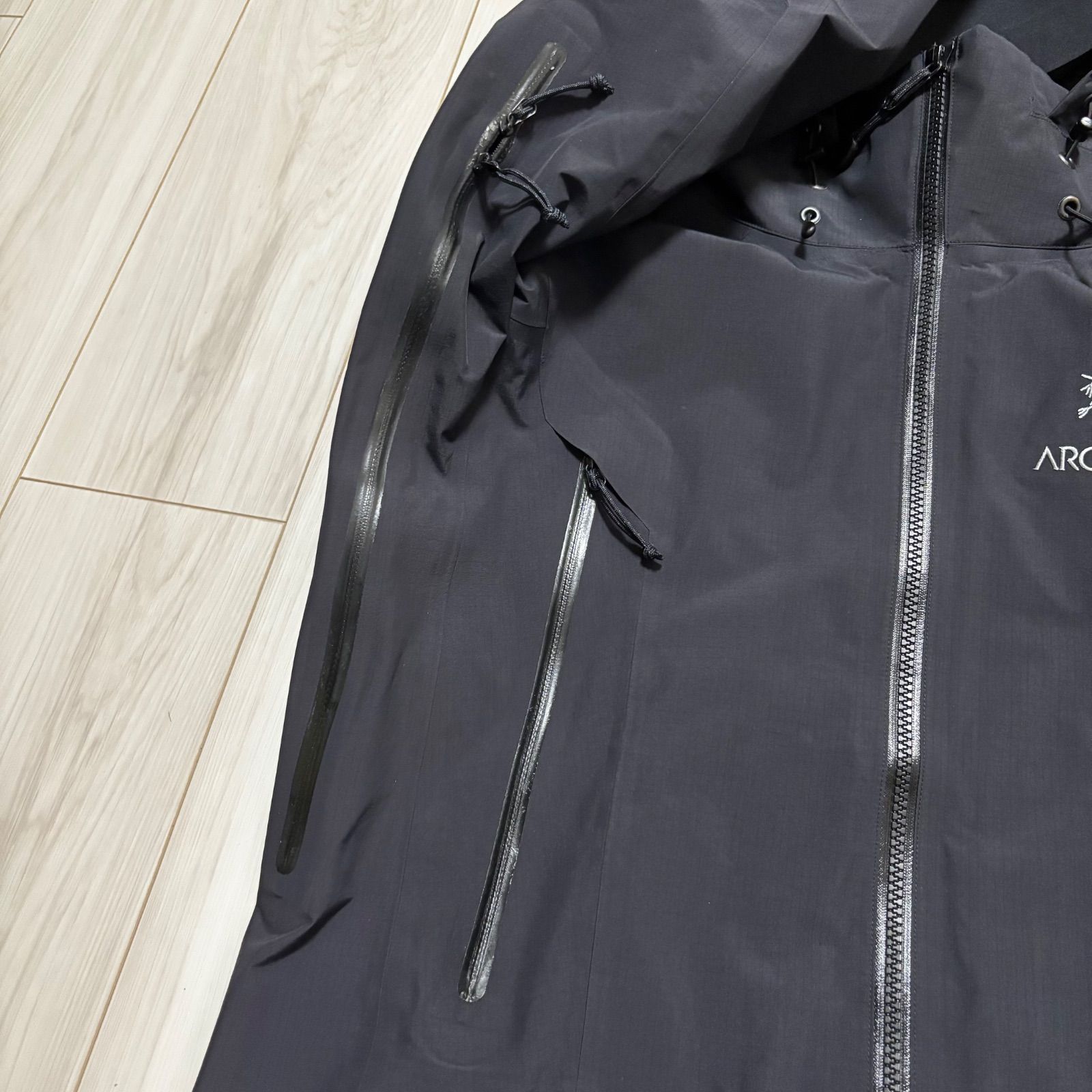 アークテリクス ベータAR メンズS 黒 ゴアテックス ナイロンジャケット 防水 WWW_NOITHATQUANGTHANH_NET
