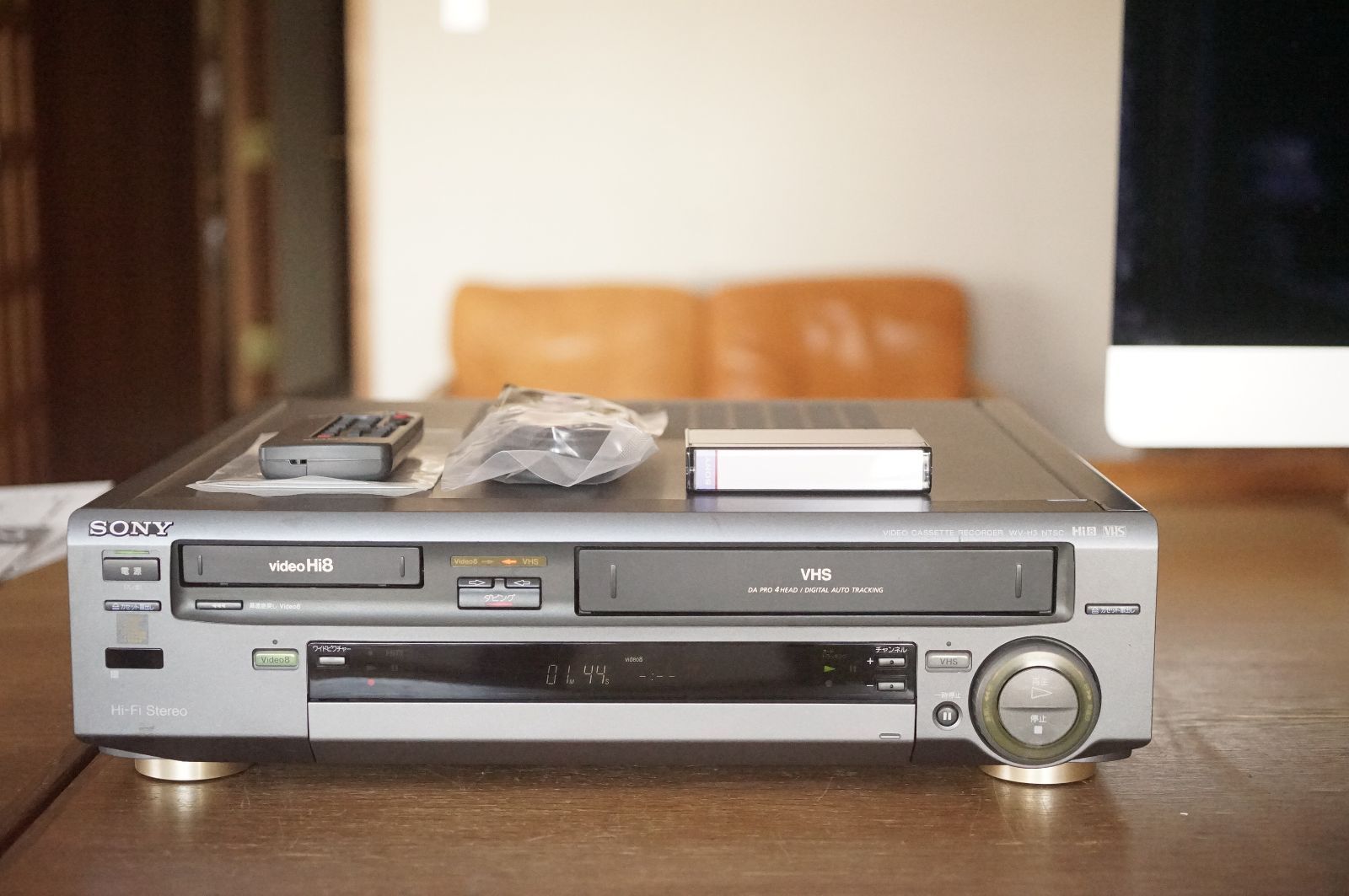 動作保証あり SONY WV-H3 VHS／HI8 ビデオデッキ - メルカリ