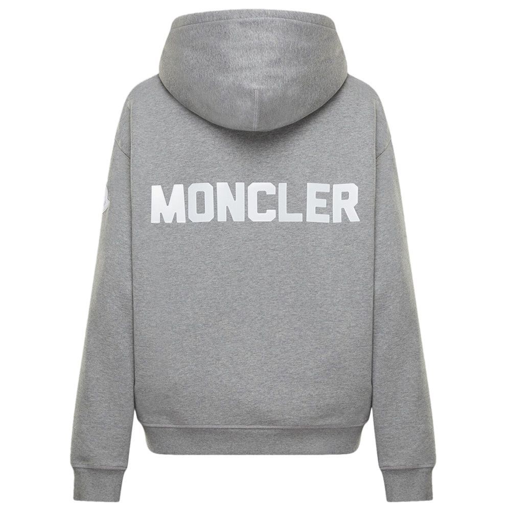 Moncler 女性用グレーパーカー Mサイズ-