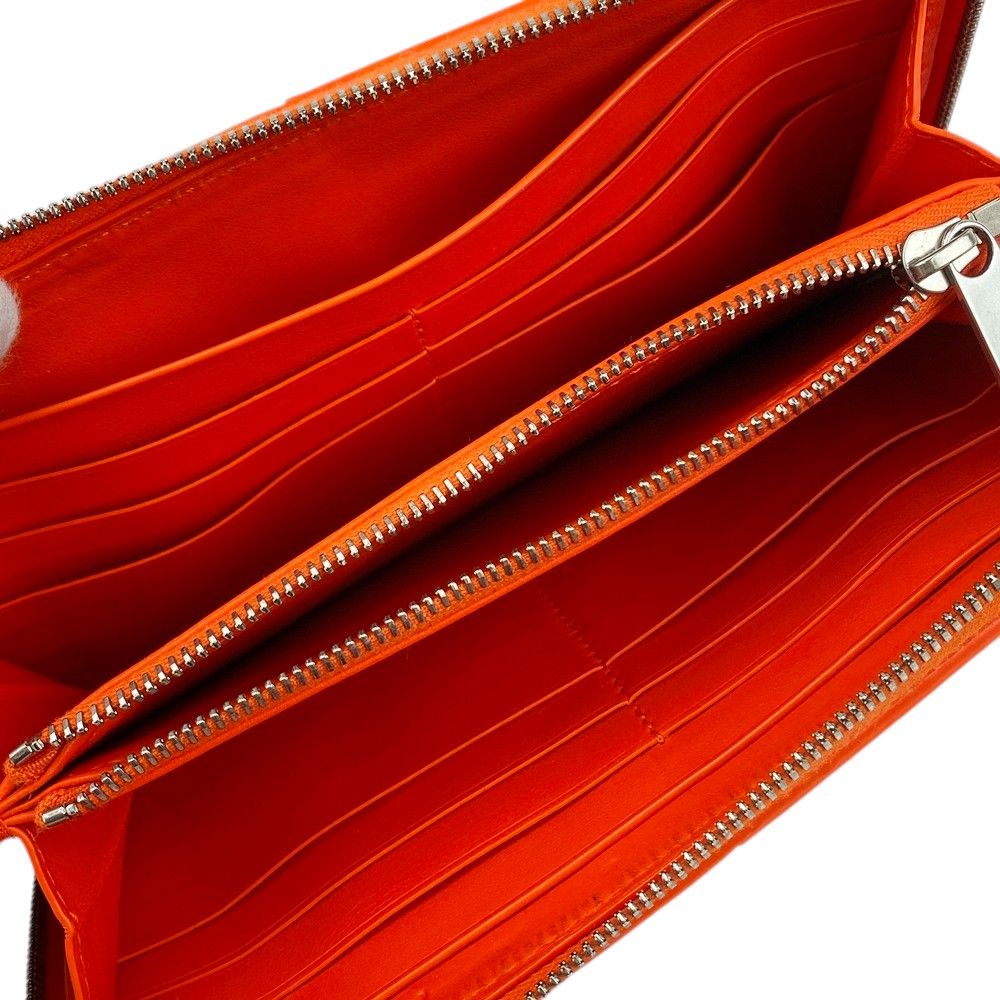 ボッテガヴェネタ 長財布 イントレチャート ラウンドファスナージップ