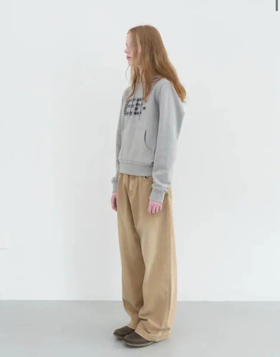  ENZO BLUES エンゾーブルース px ロゴ フーディー フード付きTシャツ グレー パーカー トップス