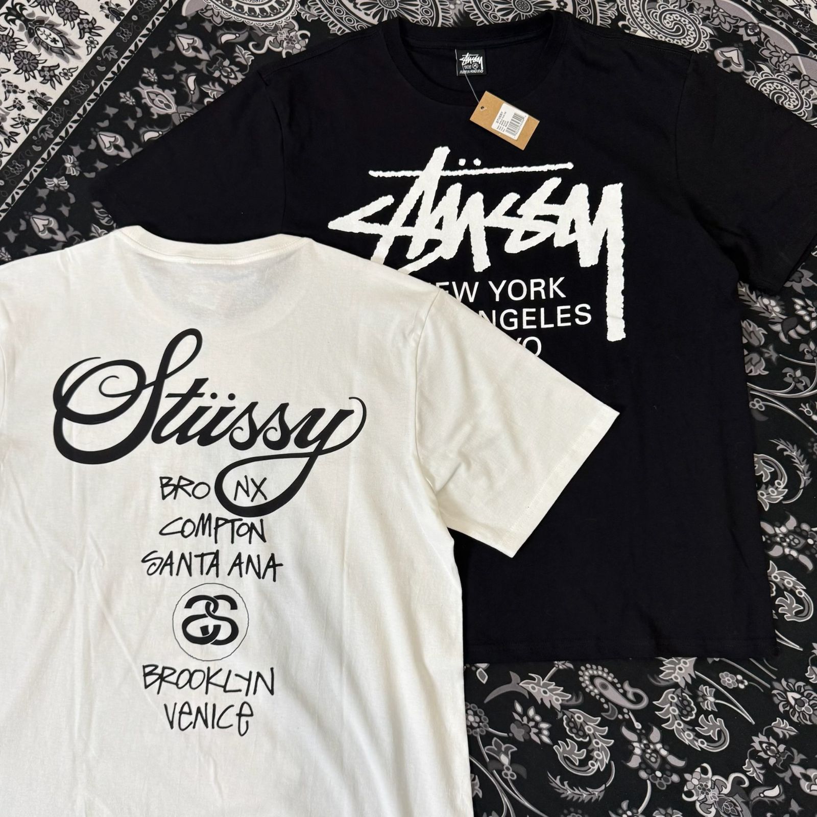 新品・未使用】STUSSY（ステューシー）World Tour Tee Tシャツ
