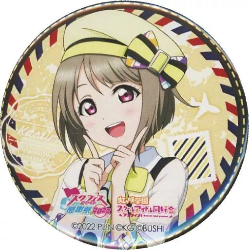 中古】バッジ・ピンズ 中須かすみ 「ラブライブ!シリーズ スクフェス