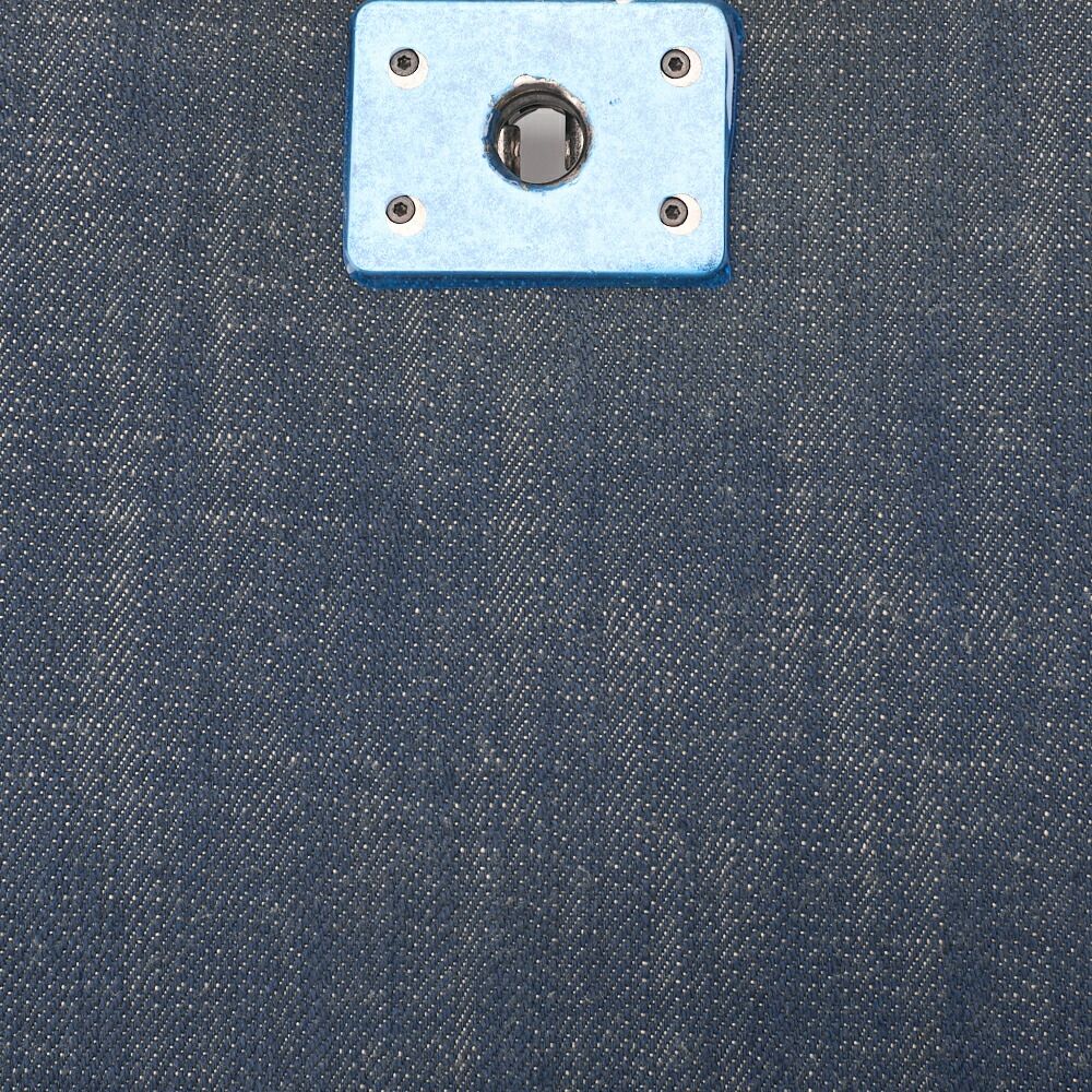 ブルー シルバ金具