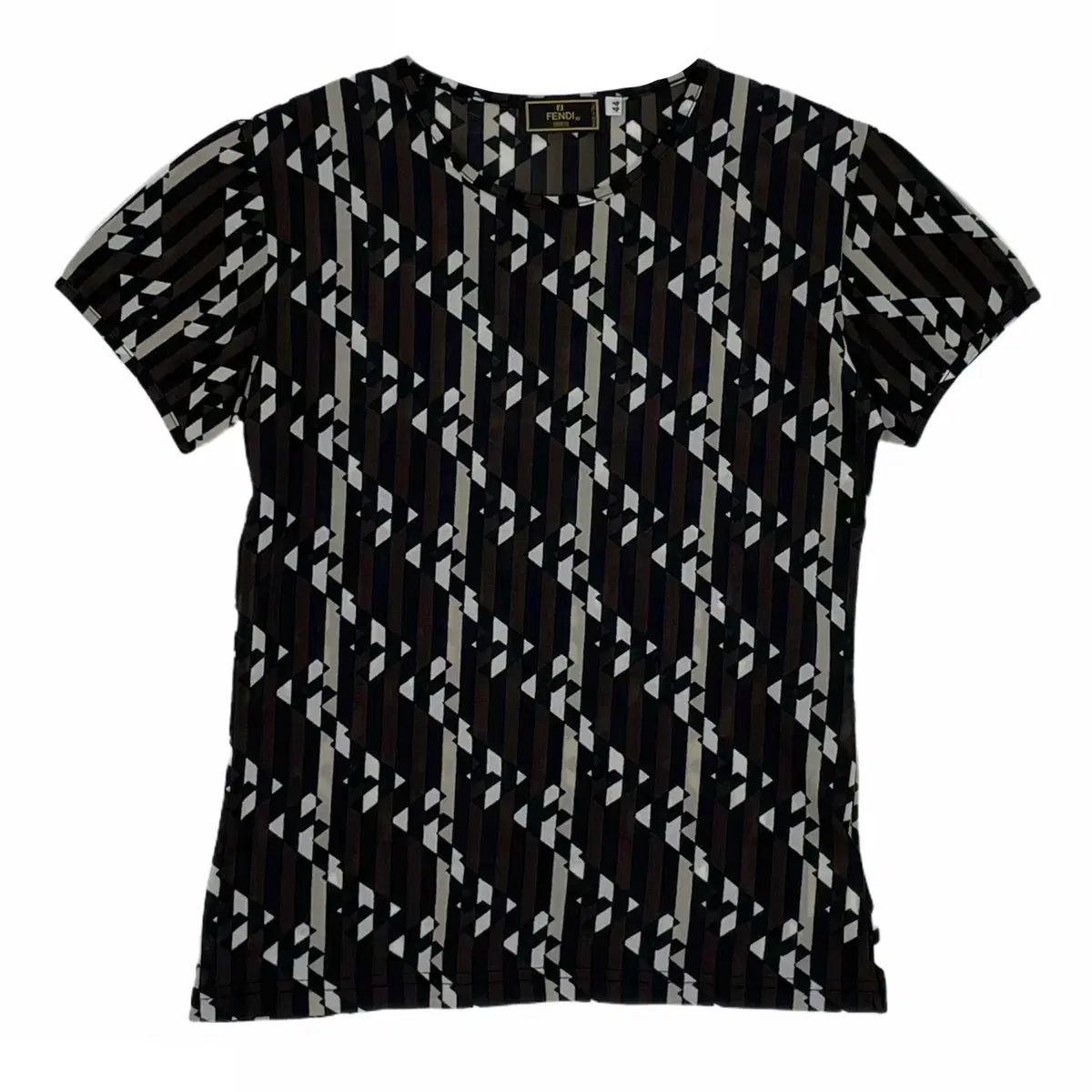 レディース FENDI(フェンディ) ズッカ パターン 半袖 Tシャツ