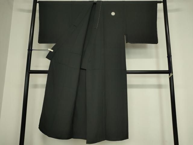 平和屋着物▽男性　黒紋付　単衣　正絹　逸品　未使用　DAAX3134az 平和屋着物▽男性 黒紋付 単衣 正絹 逸品 未使用 DAAX3134az - メルカリ