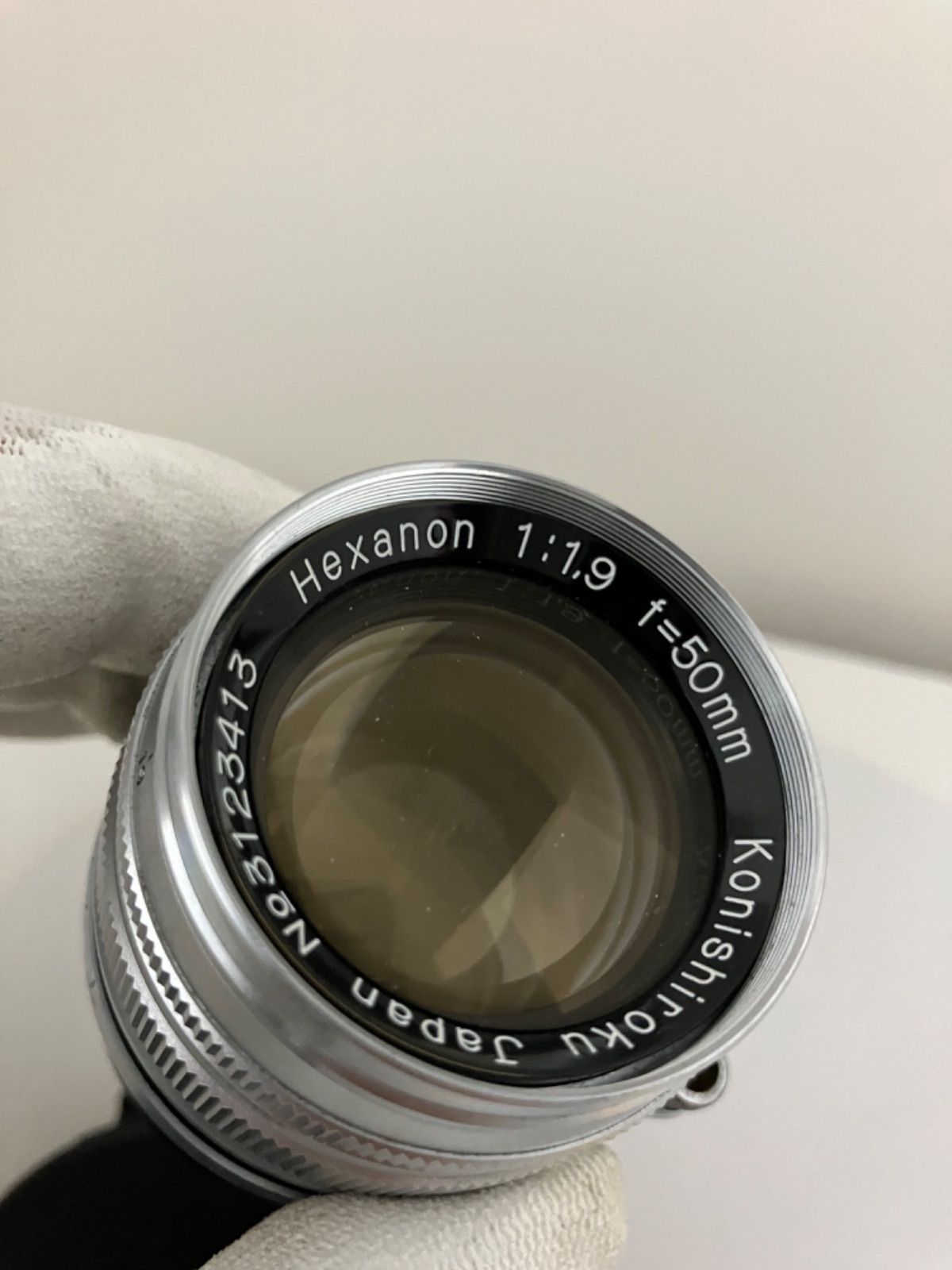 【小西六】Konishiroku Japan Hexanon 50mm F1.9 レンズ