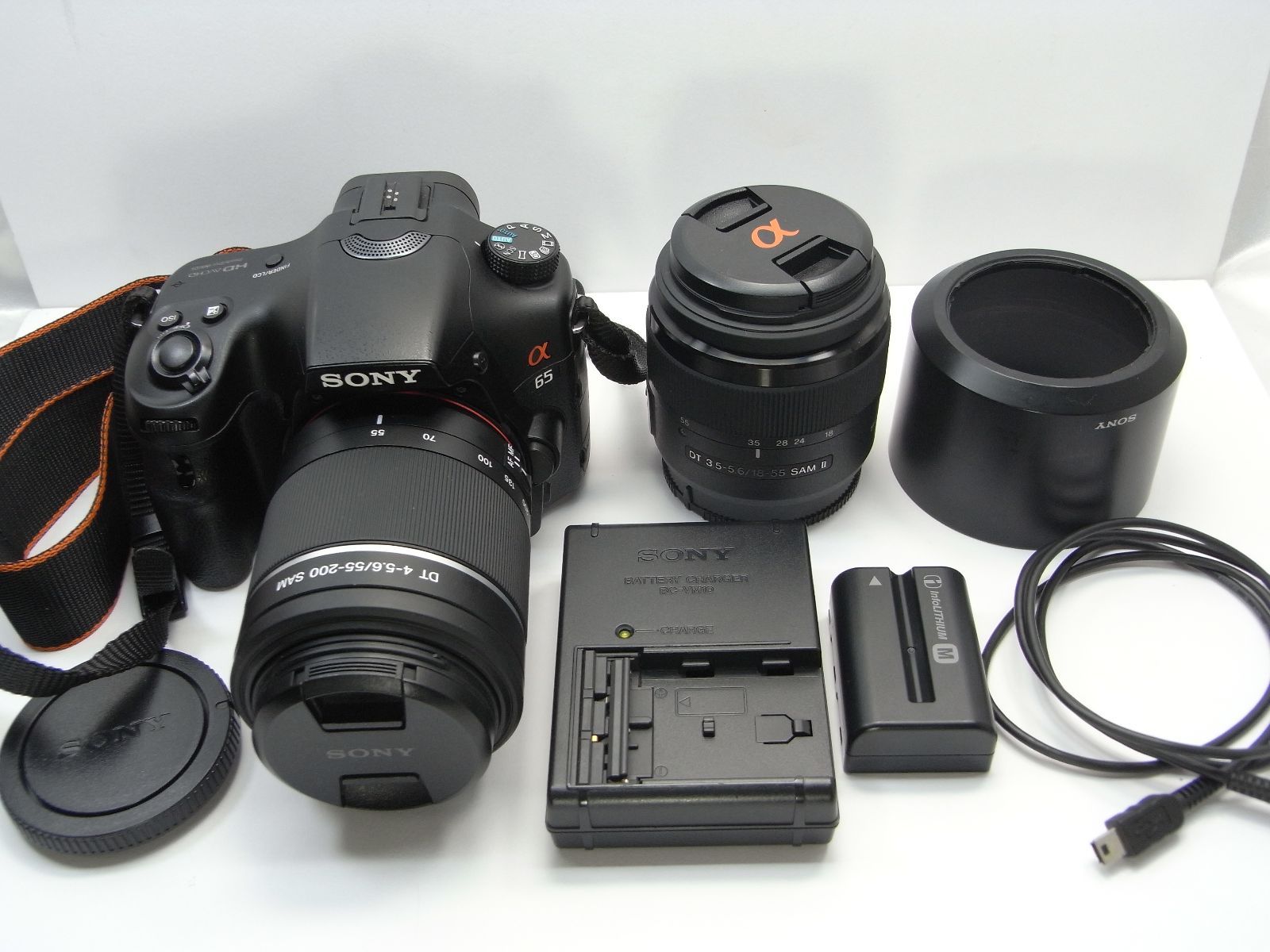 Amazon | SONY ミラーレス一眼 α65 ダブルズームレンズキット DT