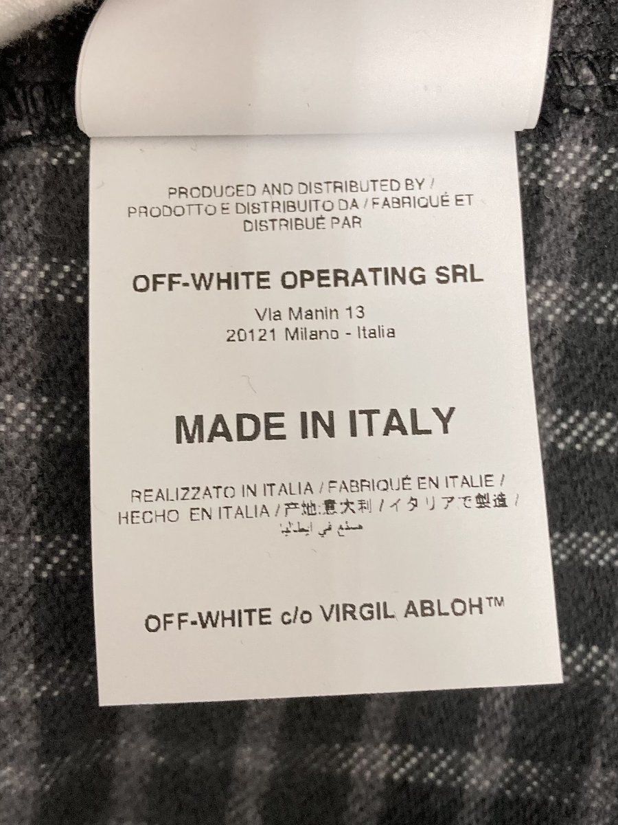 OFF-WHITE (オフホワイト) 長袖シャツ モナリザプリント ストライプ