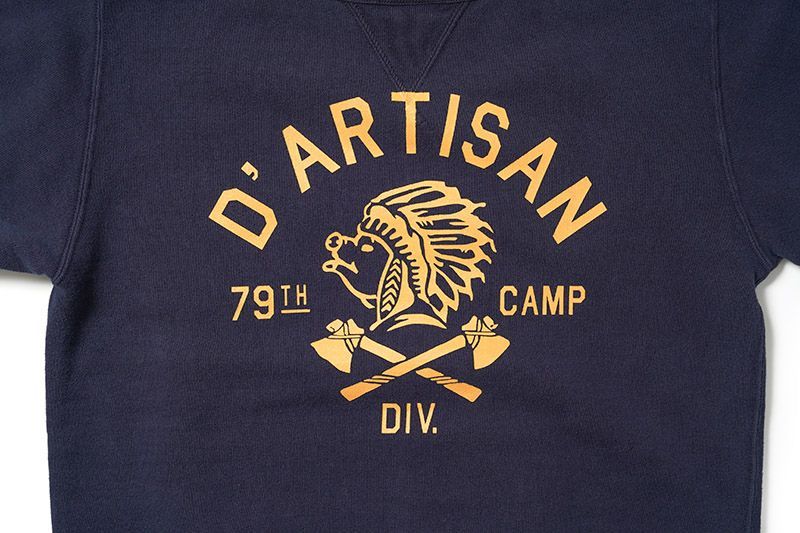 Camp D'Artisan スウェット STUDIO D'ARTISAN ステュディオ・ダルチザン スウェット
