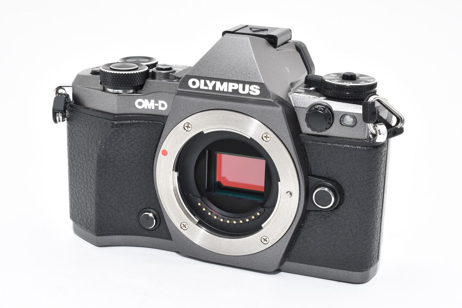 実用品 オリンパス OLYMPUS OM D E M 5 Mark II Limited Edition ボディ チタニウム ショット数10234回 動作品