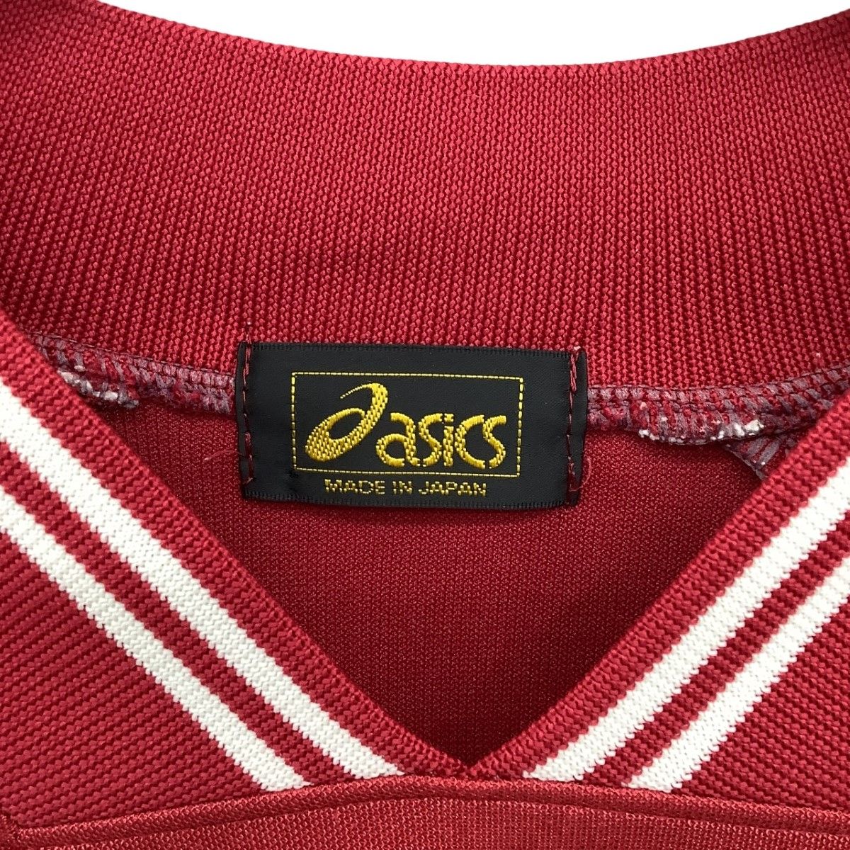 asics - asics アシックス 旭川実業 サッカー 練習着 SIZE O レッド サッカー・フットサル asics アシックス 旭川実業 サッカー 練習着