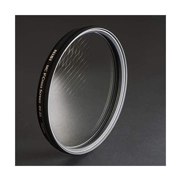  NiSi 円形フィルター Vクロスフィルター 4 X-8 X 67 mm レンズフィルターアクセサリー レンズフィルター