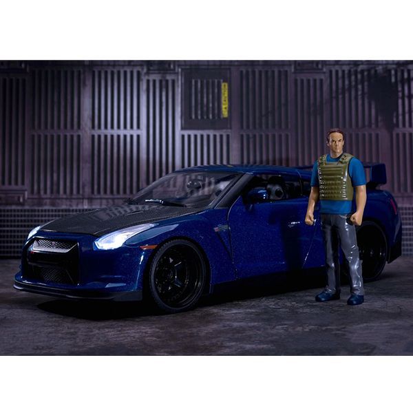 JADATOYS 1:18 ワイルドスピードダイキャストカー Brian's