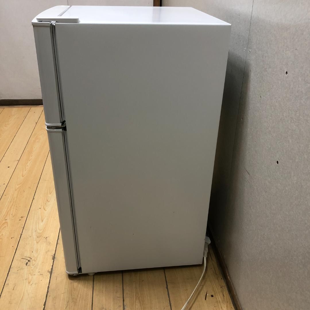 美品 Haier ハイアール 85L 2ドア冷凍冷蔵庫 BR-85A ホワイト